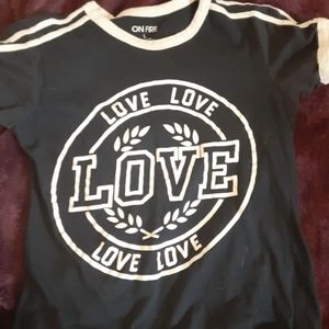 Dark blue Love shirt